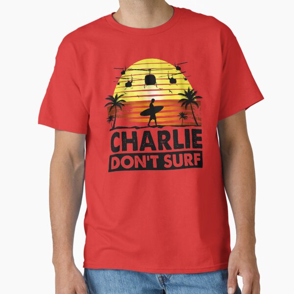 Artikel-Vorschau von Charlie surfe nicht, designt und verkauft von Alema Art.