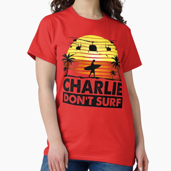 Artikel-Vorschau von Charlie surfe nicht, designt und verkauft von Alema Art.