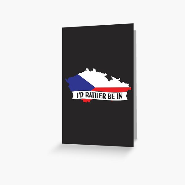 Item preview, I'd Rather Be In Czech republic  designed and sold by pretty4u.