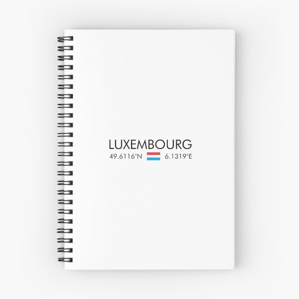Item preview, Luxembourg - Luxembourg City Coordinates designed and sold by n0madd.