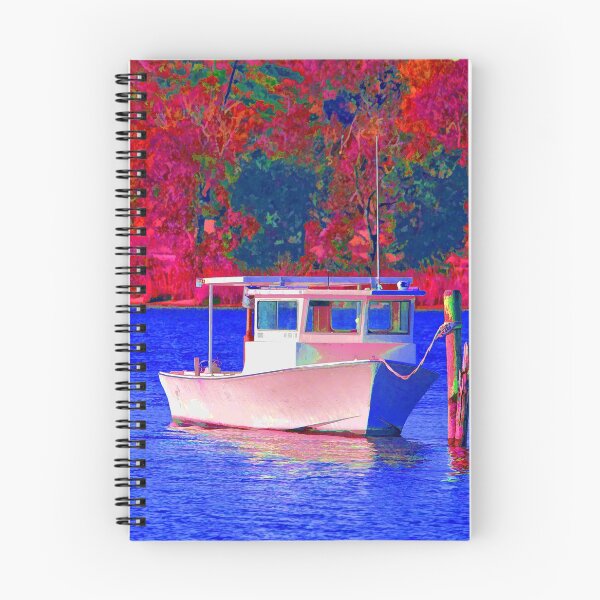 Item preview, Autum Red Workboat designed and sold by ColemanSellers.