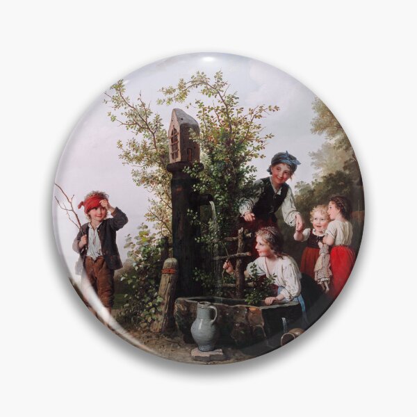 Item preview, Das Blindekuhspiel by Johann Georg Meyer von Bremen Remastered Xzendor7 Classical Art Old Masters Reproductions designed and sold by Xzendor7 Digital Art Creations.