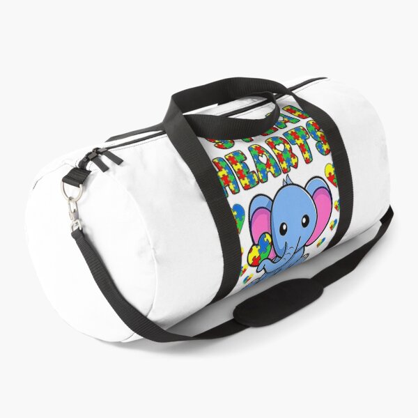 Item preview, I Steal Hearts Autism Awareness Elephant Puzzle Piece designed and sold by HaaChris-Artis.