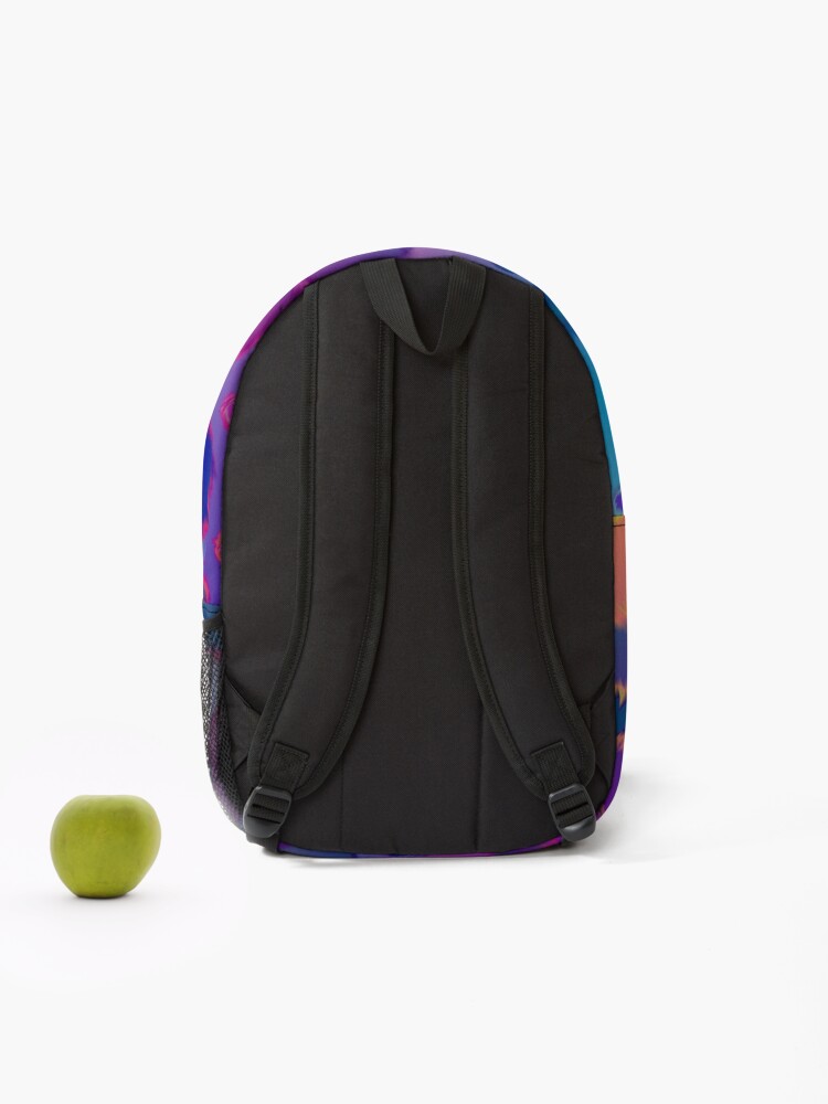 Thumbnail 2 of 3, Backpack, Pink designed and sold by PurpleRange.