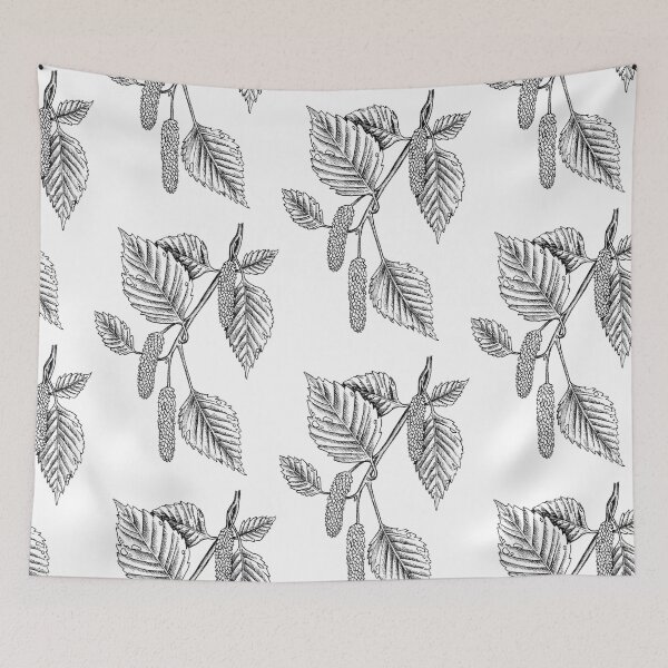 Item preview, Hazelnut - drawing - illustration - botany - pattern designed and sold by ShenysArt.