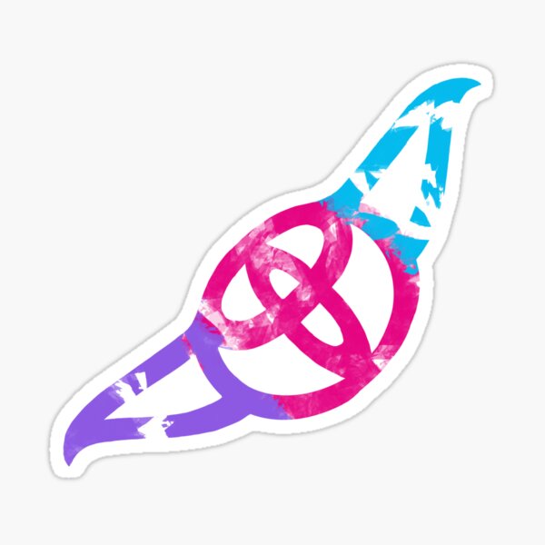 Vista previa del artículo con la obra «Calcomanía de oreja de Toyota de propiedad de una mujer áspera», diseñado y vendido por Lexie-bear.