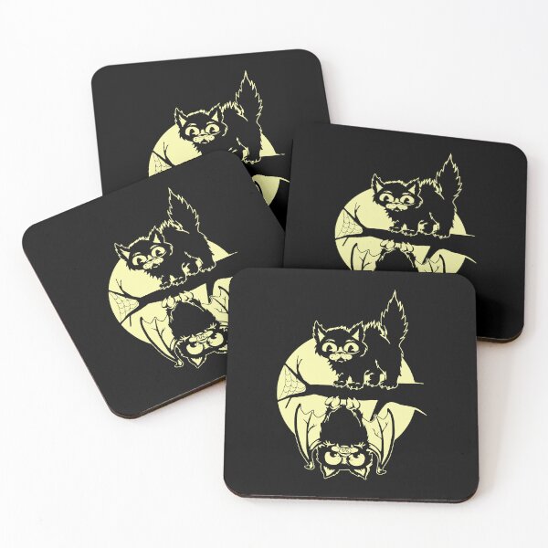 Item preview, Cat And Bat Halloween Best Halloween Design For Cats Lover designed and sold by ROMNDO.