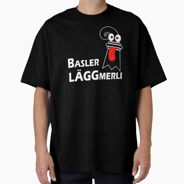 Basler Läggmerli - Cheeky Basler stick with tongue Oversized T-Shirt