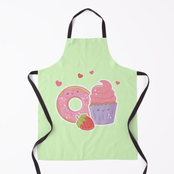 Item preview, Donut, muffin and strawberry cute smiling family designed and sold by OutfitCustoms1.