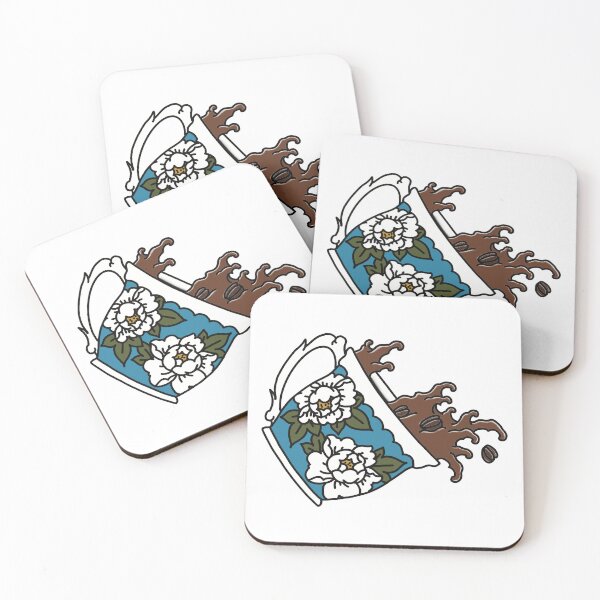Item preview, Waves of coffee designed and sold by Elixerdesign.