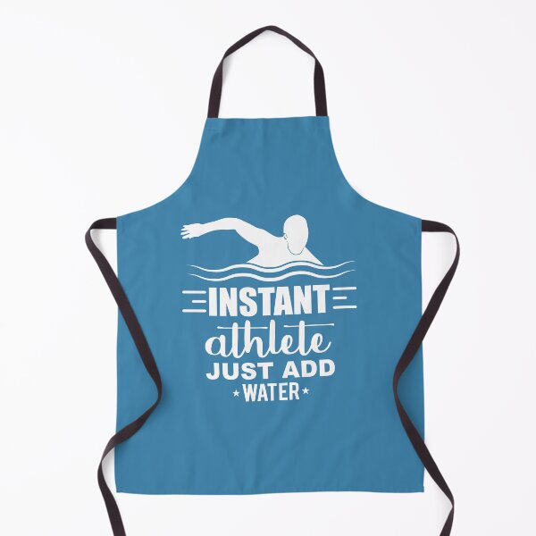 Artikelvorschau, Instant Athlete Just Add Water Swimming Swimmer Triathlete entworfen und verkauft von MindsArtDesign.