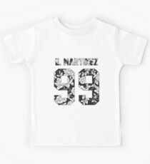Emilio Martinez - B&W Flowers Kids Tee