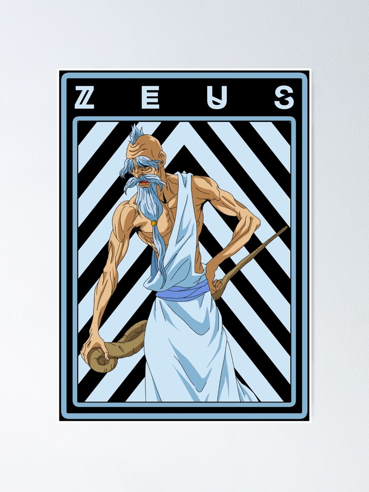 "RECORD OF RAGNAROK - ZEUS" Poster for Sale by UNCHMUNCH | Redbubble