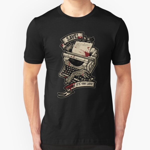 Save Before It's Too Late Slim Fit T-Shirt