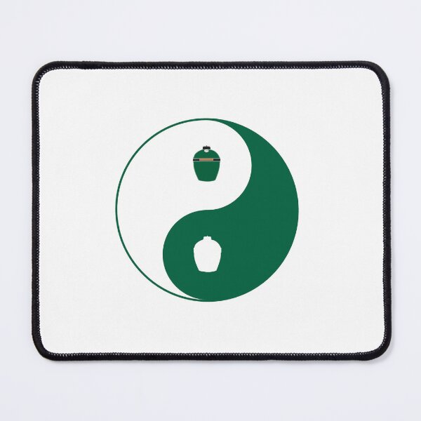 Item preview, BBQ  -  Yin Yang Big Green Egg designed and sold by Mackabee.