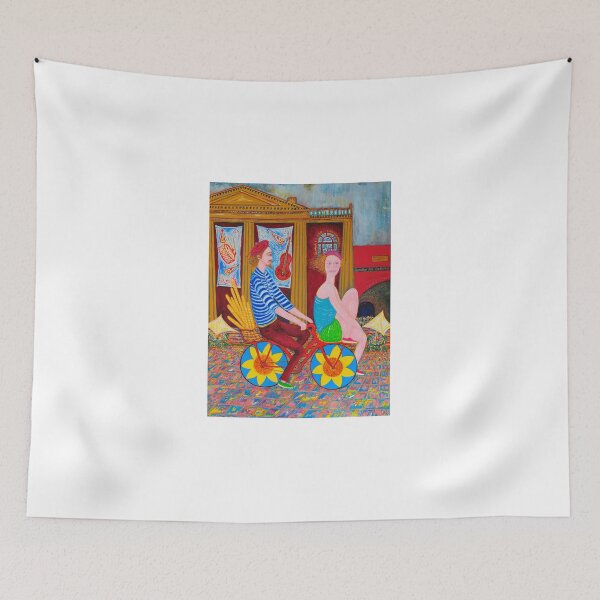 Item preview, Lazy Sunday Afternoon.Bike Beret. Sunflower designed and sold by Vincent Loverso.