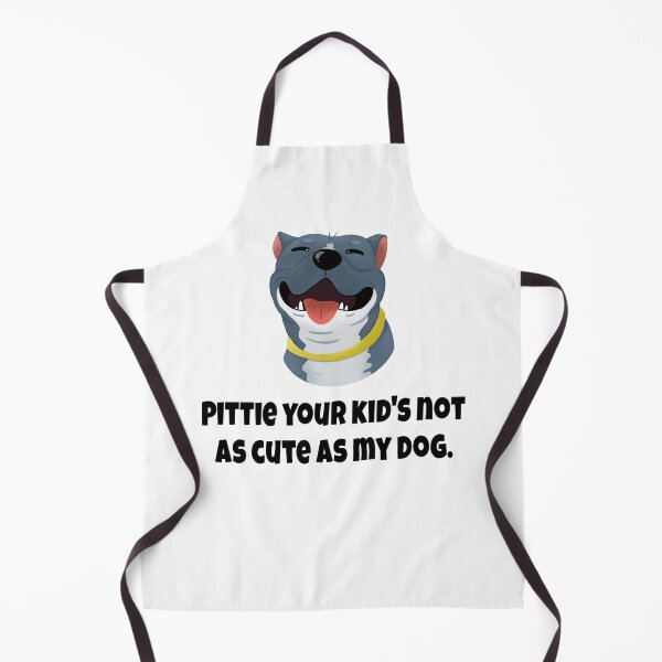 Item preview, Pittie Your Kids Not as Cute as My Dog Blue Pittie designed and sold by MyJojoBean.
