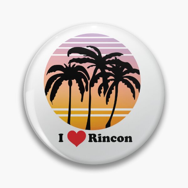 Item preview, I LOVE RINCON SUNSET PALM TREES DESIGN designed and sold by DeliveryGeorge.