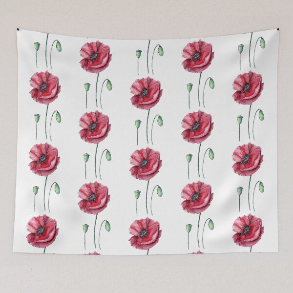 Item preview, Poppy Flower designed and sold by Yulchikdesign.