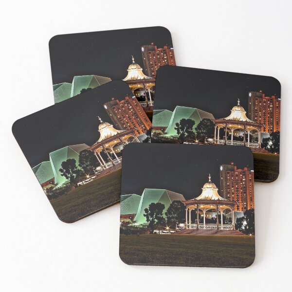 Item preview, Adelaide's Elder Park Rotunda at night designed and sold by Cars around Adelaide.