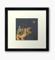Three Wise Migos Art Framed Print