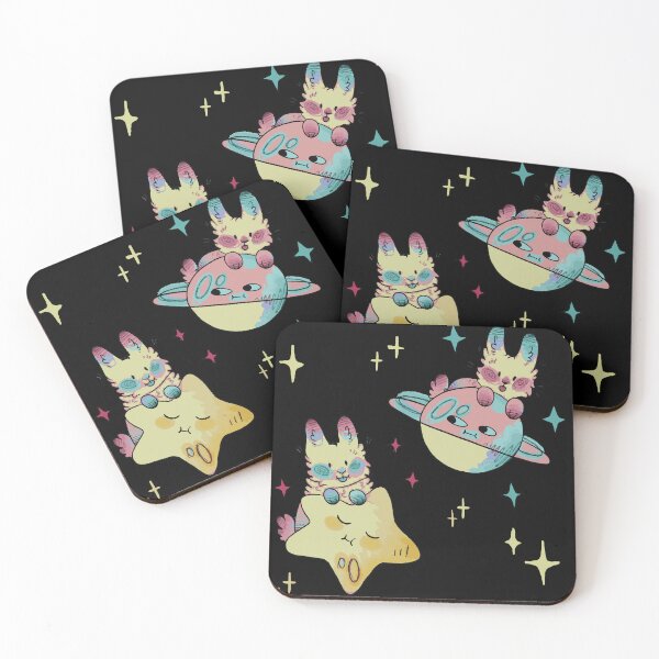 Item preview, bunnies rabbits galaxy cute rabbit designed and sold by XXgooddeedXX.