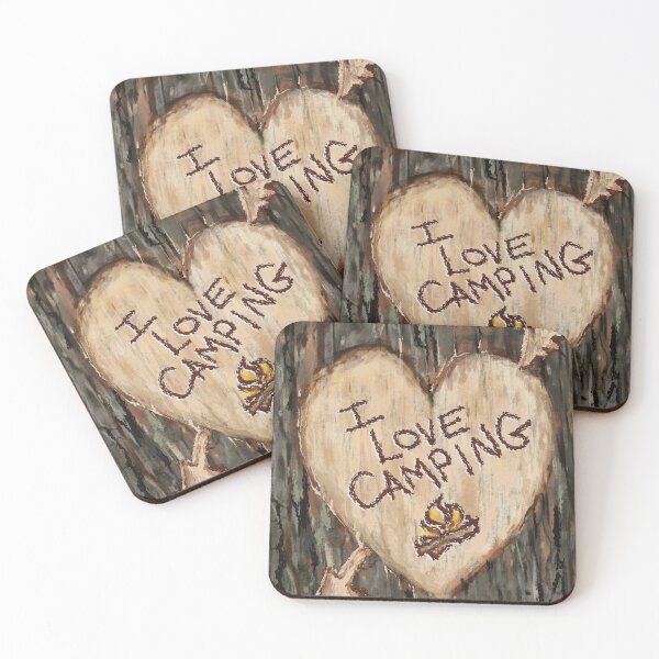 Item preview, I Love Camping designed and sold by TheArtCave.