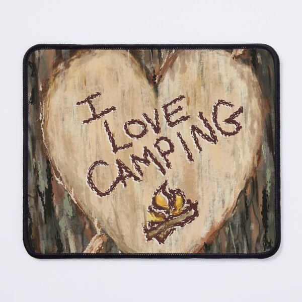 Item preview, I Love Camping designed and sold by TheArtCave.