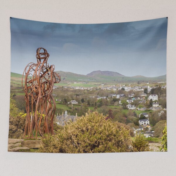 Item preview, The Tin Man overlooks Llanbedrog in North Wales  designed and sold by heidipics.