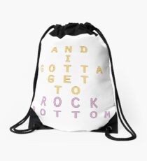 Rock Bottom Drawstring Bag