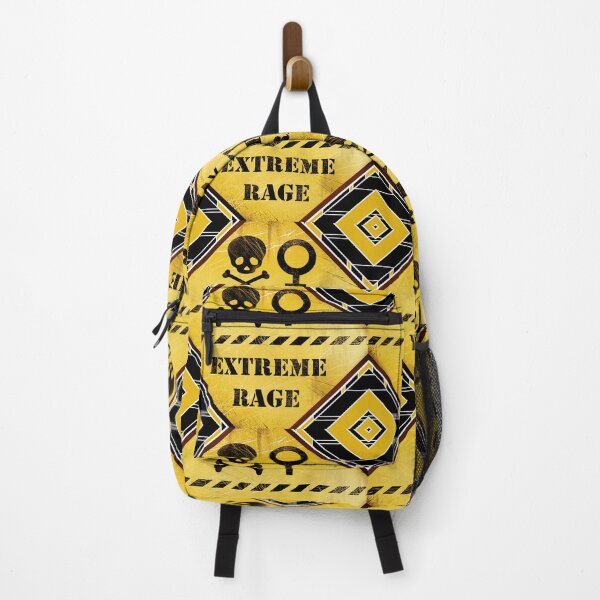 Item preview, CAUTION: EXTREME RAGE with background designed and sold by iduzarts.