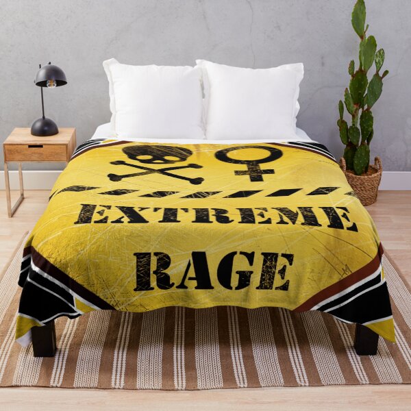 Item preview, CAUTION: EXTREME RAGE with background designed and sold by iduzarts.