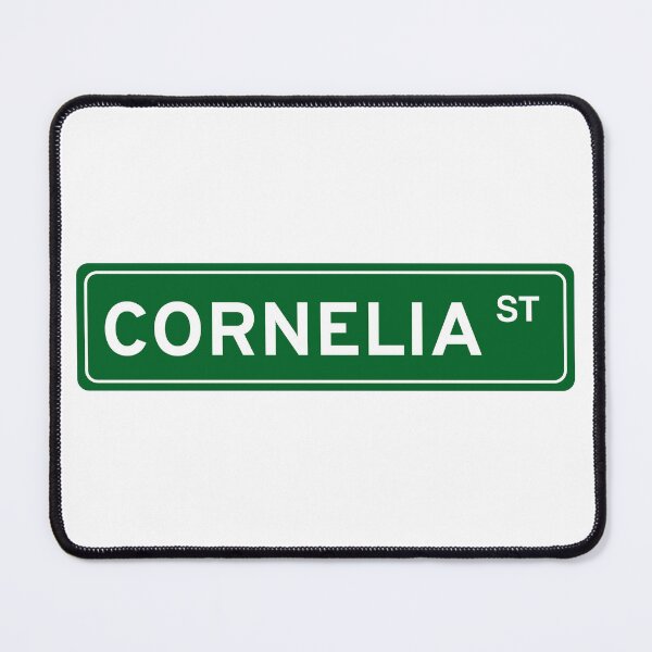 Item preview, Cornelia Street Road Sign designed and sold by Runnerg1rl.