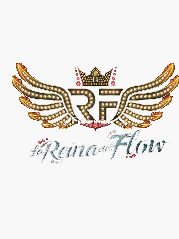 "La Reina Del Flow" Sticker for Sale by Freeman2022 Redbubble