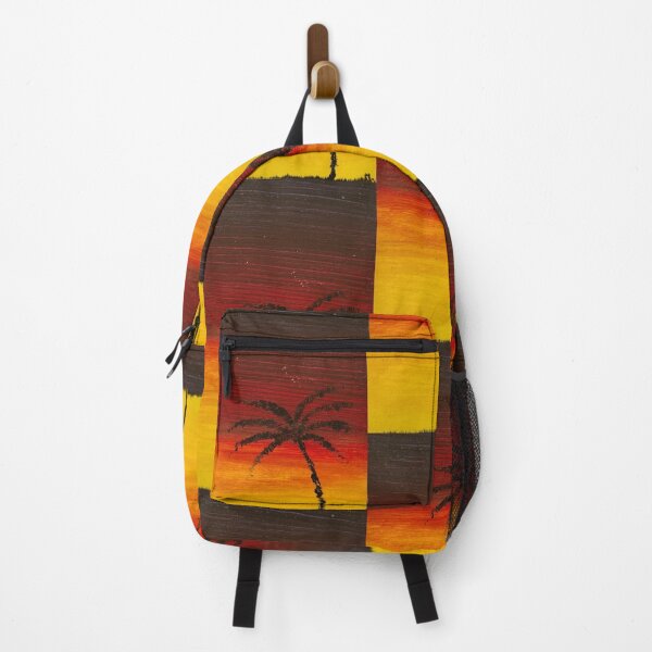 Item preview, Coconut tree and sunset designed and sold by Mirpaintforme.