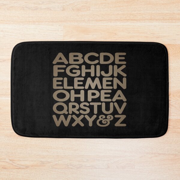 Item preview, ABCDEFGHIJK ELEMEN OH PEA QRSTUVWXY & Z v.1 designed and sold by x1brett.