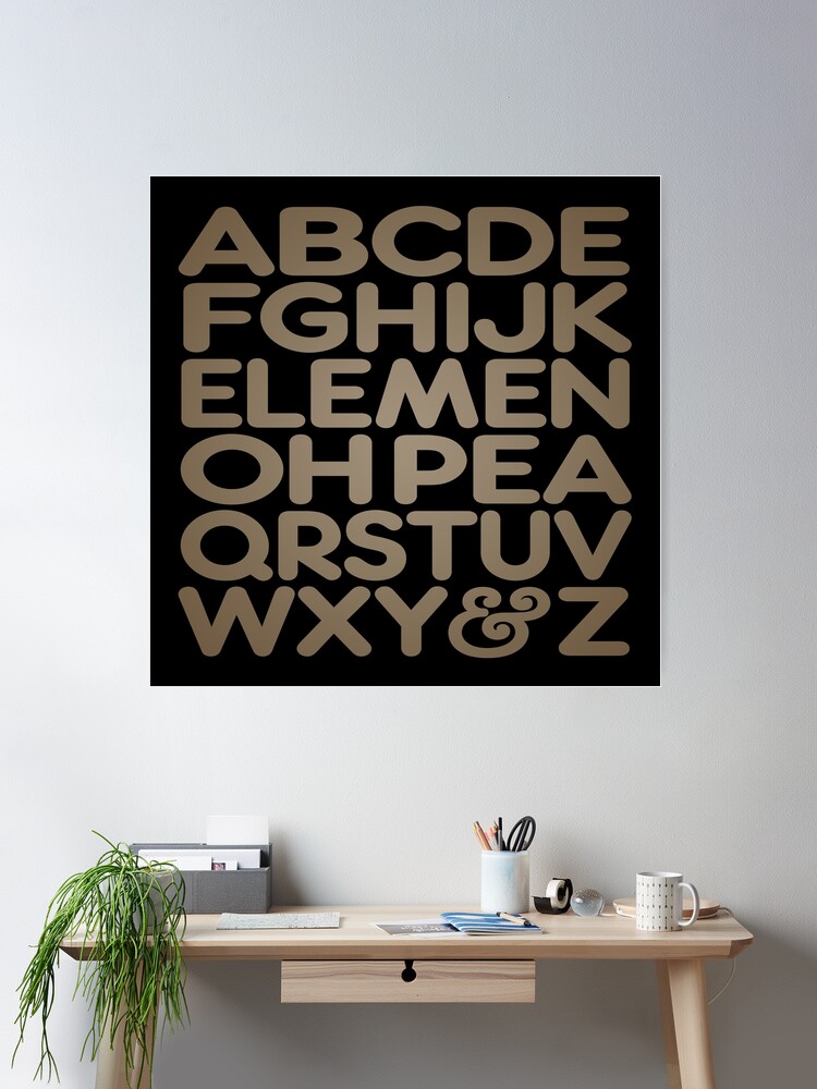 ABCDEFGHIJK ELEMEN OH PEA QRSTUVWXY & Z v.1