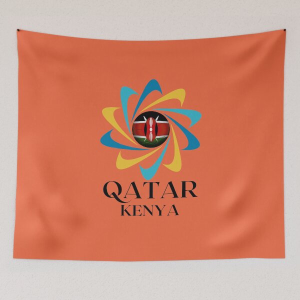 Item preview, Qatar Football soccer team Kenya  designed and sold by DesignsbyMona.