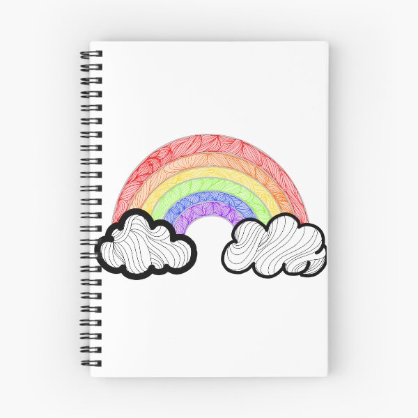 Item preview, Zentangle rainbow designed and sold by JenNicoleBailey.