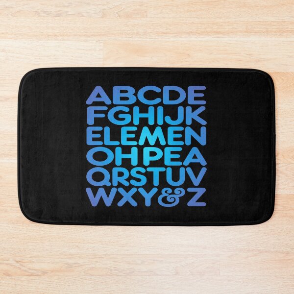 Item preview, ABCDEFGHIJK ELEMEN OH PEA QRSTUVWXY & Z v.2 designed and sold by x1brett.