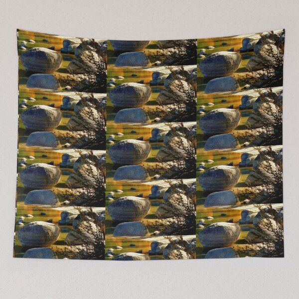 Item preview,  Sand Harbor Shoreline designed and sold by Elaine Bawden.