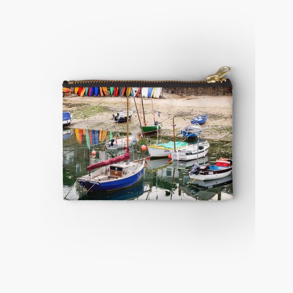 Item preview, Colourful Fishing Boats Mousehole designed and sold by heidipics.