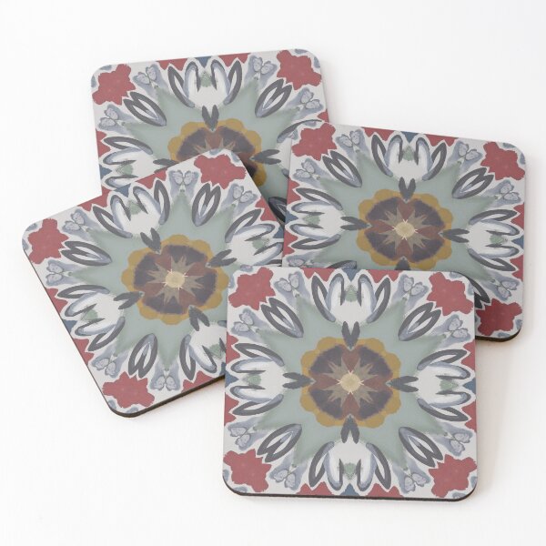 Item preview, Gardeners' World by Jenny Meehan 3 Hand Painted Look Painterly Patterns  designed and sold by Jenny Meehan Art Prints and Patterns  .
