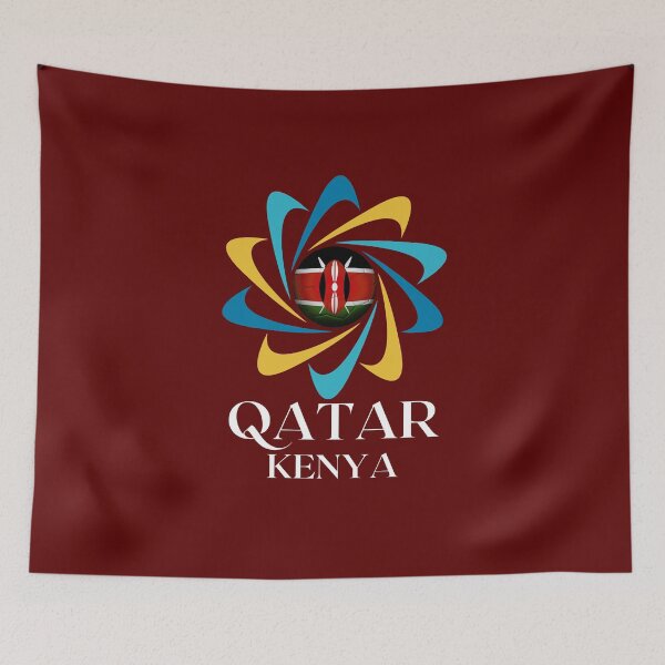 Item preview, Qatar Football soccer team Kenya  designed and sold by DesignsbyMona.