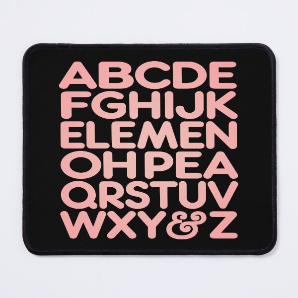 Item preview, ABCDEFGHIJK ELEMEN OH PEA QRSTUVWXY & Z v.4 designed and sold by x1brett.