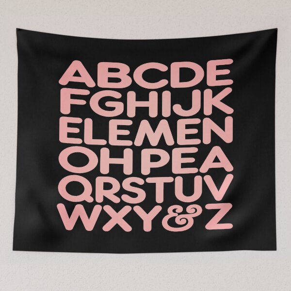 Item preview, ABCDEFGHIJK ELEMEN OH PEA QRSTUVWXY & Z v.4 designed and sold by x1brett.