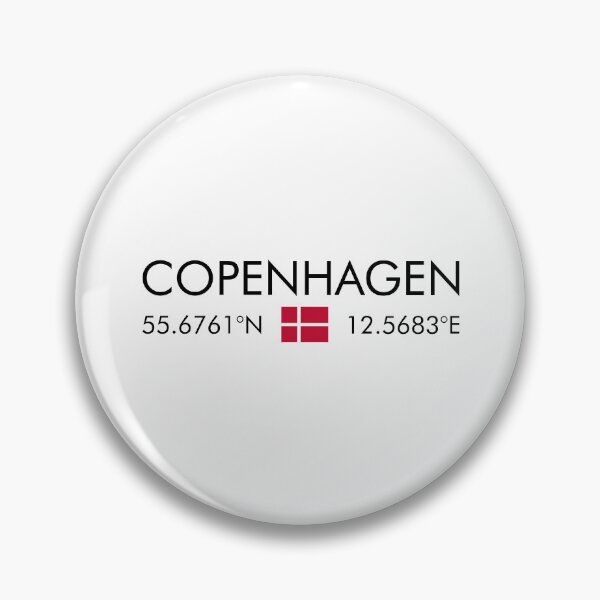 Item preview, Denmark - Copenhagen City Coordinates designed and sold by n0madd.