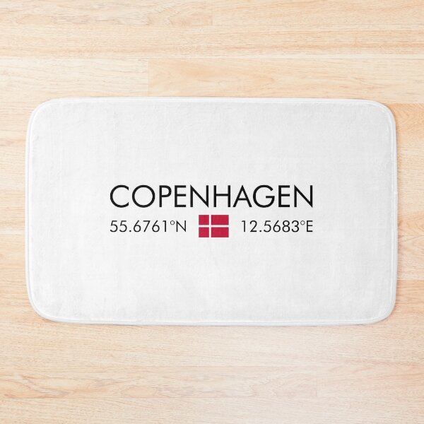 Item preview, Denmark - Copenhagen City Coordinates designed and sold by n0madd.