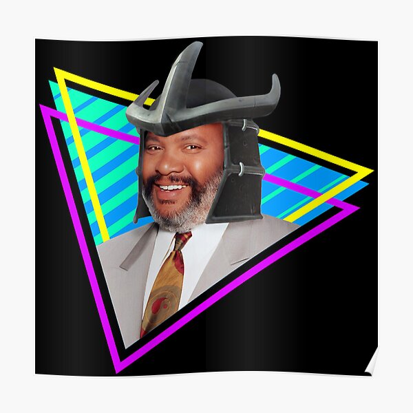 "Uncle Phil Shredder James Avery" Poster for Sale by RedOcelot86 Redbubble