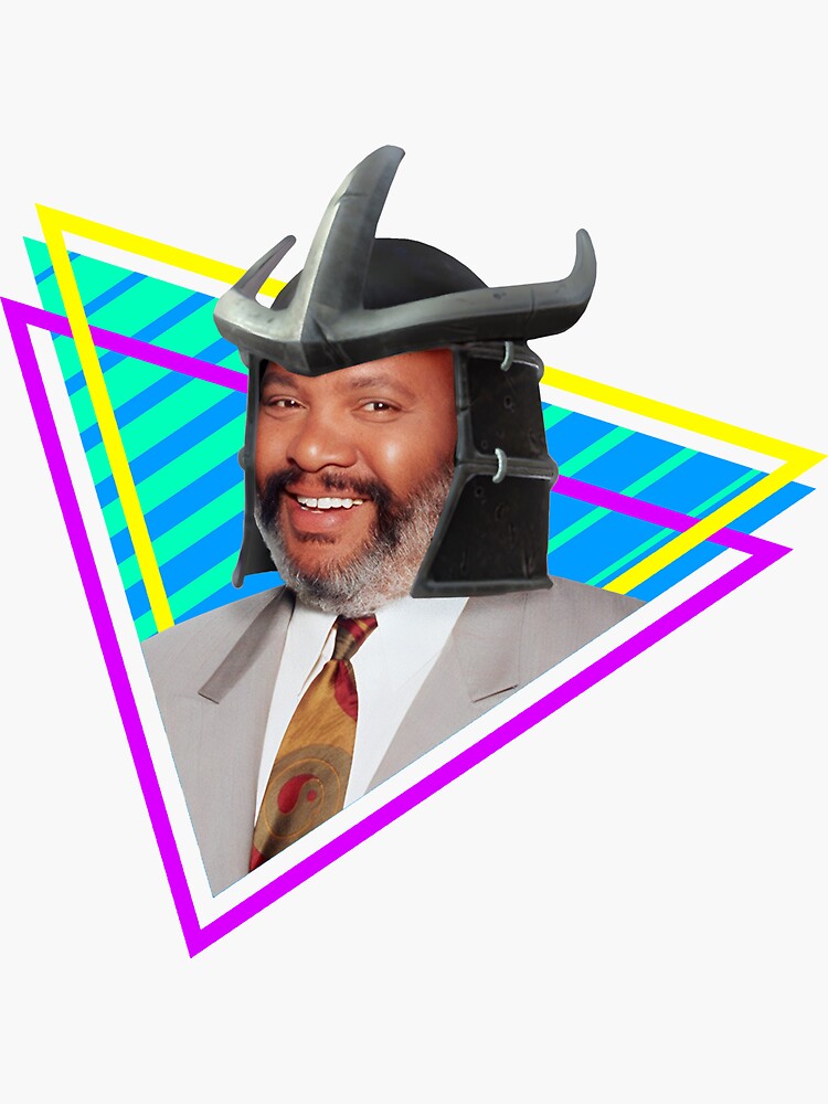 "Uncle Phil Shredder James Avery" Sticker for Sale by RedOcelot86